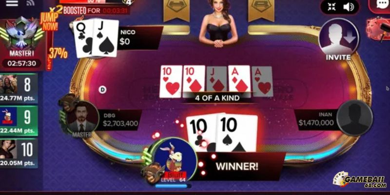 Các vòng cược trong Poker